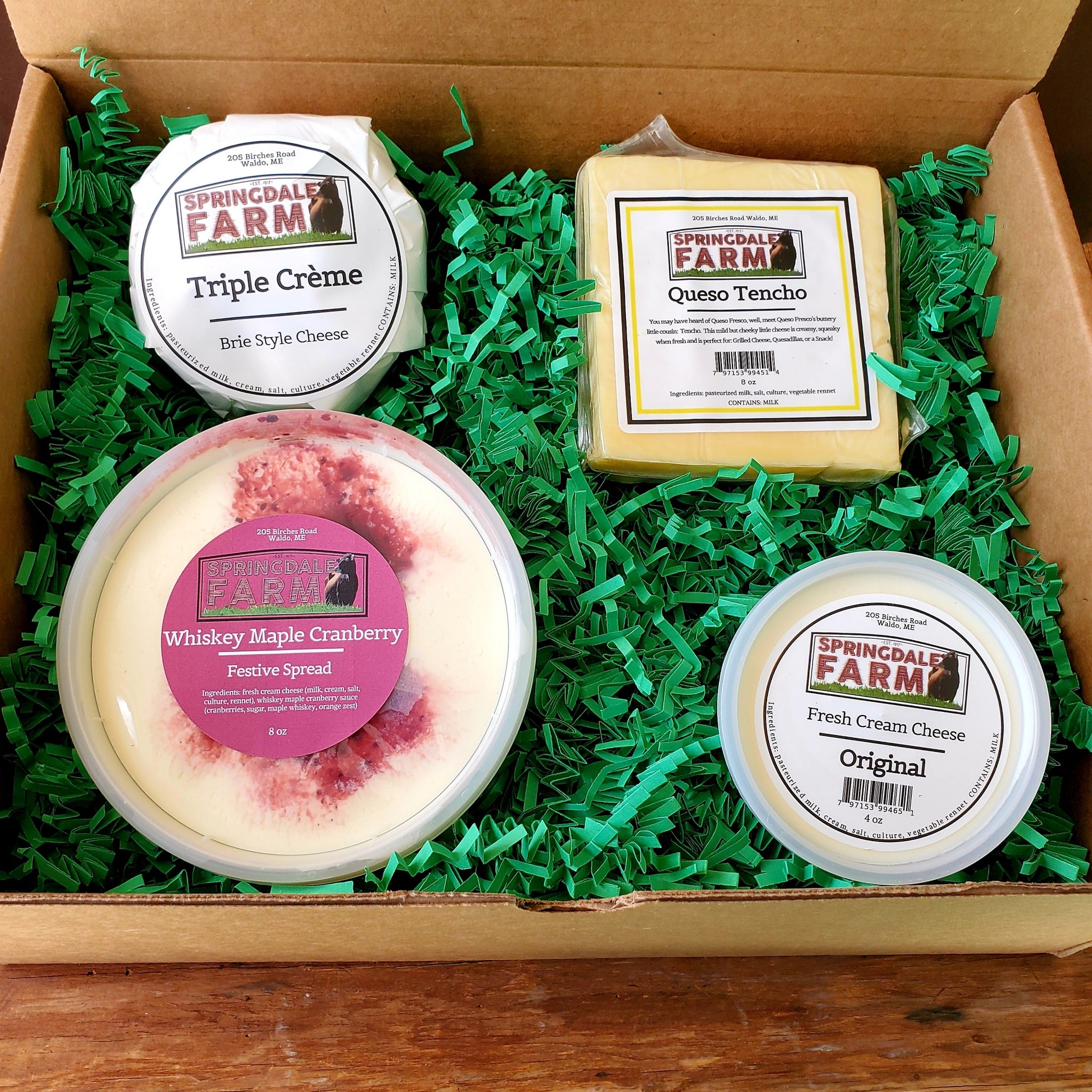 Springdale Box Gift Boxes – Springdale Farm Creamery